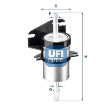 UFI Üzemanyagszűrő 31.740.00 autóalkatrész