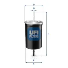 UFI Üzemanyagszűrő 31.747.00 autóalkatrész