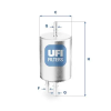 UFI Üzemanyagszűrő 31.831.00