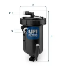 UFI Üzemanyagszűrő 55.147.00 autóalkatrész