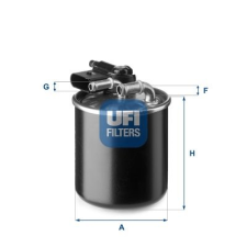 UFI Üzemanyagszűrő UFI 24.148.00 üzemanyagszűrő