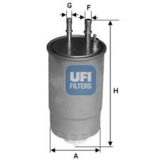 UFI Üzemanyagszűrő UFI 24.ONE.0B üzemanyagszűrő