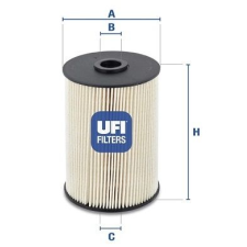 UFI Üzemanyagszűrő UFI 26.021.00 üzemanyagszűrő