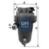 UFI Üzemanyagszűrő UFI 55.148.00