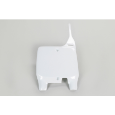 UFO első rajtszámtábla fehér Suzuki RM125/250 UFO egyéb motorkerékpár alkatrész