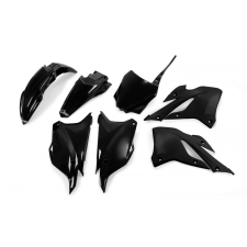 UFO műanyag szett - fekete Kawasaki KX85 UFO egyéb motorkerékpár alkatrész