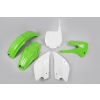 UFO műanyag szett gyári színű zöld/fehér Kawasaki KX80 UFO