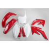 UFO Műanyag szett OEM színű piros/fehér (2009) Honda CRF250R UFO