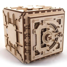 Ugears 3D fa mechanikus puzzle széf puzzle, kirakós