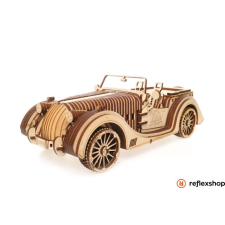 UGEARS Roadster autó – mechanikus modell kreatív és készségfejlesztő