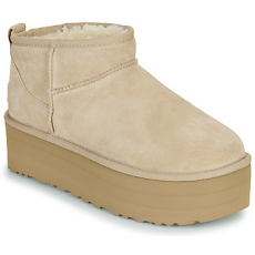 UGG Csizmák W CLASSIC ULTRA MINI PLATFORM Bézs 38
