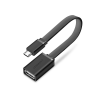 uGreen 10396 USB kábel 0,12 M USB 2.0 USB A Micro-USB B Fekete (UG10396)