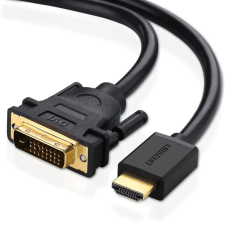 uGreen 11150 HDMI 1.4 - DVI-D Kábel 1.5m - Fekete kábel és adapter