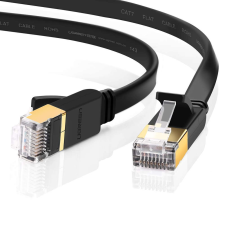 uGreen 11260 hálózati kábel Fekete 1 M Cat7 U/FTP (STP) kábel és adapter