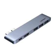 uGreen 2x USB- C to 3x USB 3.0 HDMI adapter Hub (60559) (UG60559) laptop kellék
