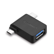 uGreen adapter OTG USB USB 3.2 GEN 1 (5Gbps) - USB type-c / micro USB fekete (30453) kábel és adapter