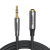 uGreen Audió adapter kábel, 3,5 mm jack dugó, 3,5 mm jack aljzat, 100 cm, UGreen, szürke