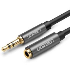 uGreen AUX jack audio hosszabbító kábel, 3.5mm, 3m, szürke (10595) (UG10595) kábel és adapter