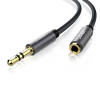 uGreen AV118 3,5 mm-es jack AUX audio hosszabbító kábel 5 m (fekete)