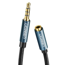 uGreen AV118 AUX jack audio hosszabbító kábel 0.5 m fekete-kék (40672) kábel és adapter