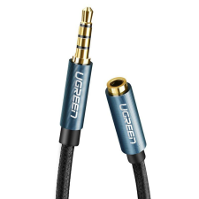 uGreen AV118 AUX jack audio hosszabbító kábel 1m fekete-kék (40673) kábel és adapter
