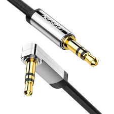uGreen AV119 Jack 3,5 mm lapos kábel 1,5m fekete (10598) (ug10598) kábel és adapter