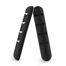 uGreen Cable Clips 2x kábel organizátor 4 slot, fekete kábel és adapter