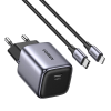 uGreen CD318 Nexode mini USB-C PD3.0 QC4.0 GaN 20W töltő szürke (90664) (UG90664) - Töltők