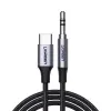 uGreen CM450 audio kábel USB-C / 3.5mm mini jack, szürke