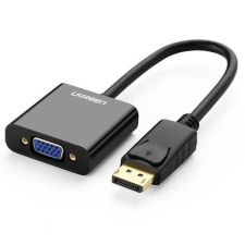 uGreen DP109 DisplayPort-VGA adapter, fekete (20415) (UG20415) kábel és adapter