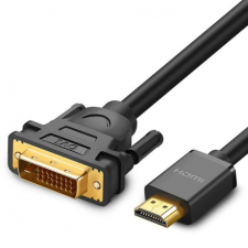 uGreen HD106 kábel HDMI - DVI 3m, fekete kábel és adapter