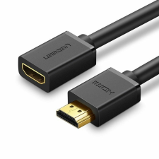 uGreen HD107 HDMI hosszabbító kábel, anya-apa, FullHD, 3D, 2m (fekete) kábel és adapter