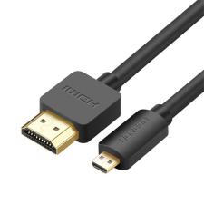 uGreen HD127 Micro HDMI - HDMI 4K 3D kábel 1m (fekete) kábel és adapter