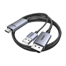 uGreen HD169 DisplayPort - HDMI kábel 4K 60Hz 2m (55329) (55329) kábel és adapter