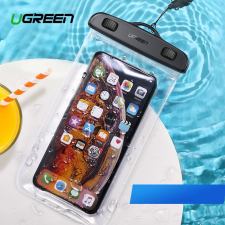 uGreen LP186 vízálló telefon tok átlátszó-fekete (50919) (ugreen50919) tok és táska