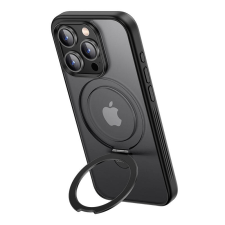 uGreen LP763 Magnetic Stand Apple iPhone 15 Pro tok - Fekete tok és táska