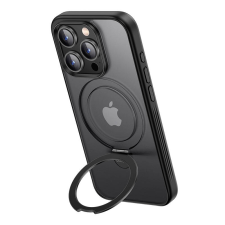 uGreen LP764 Magnetic Stand Apple iPhone 15 Pro Max tok - Fekete tok és táska