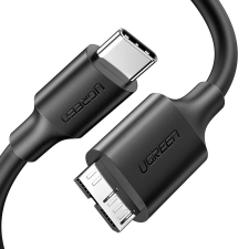 uGreen micro USB 3.0 kábel - USB-C, 1m (fekete) kábel és adapter