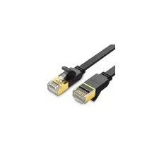 uGreen NW106 Ethernet RJ45 hálózati kábel, Cat.7, STP, 3 m (fekete) kábel és adapter