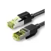 uGreen NW150 fonott hálózati kábel, Ethernet RJ45, Cat.7, F / FTP, 3 m (fekete)