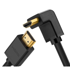 uGreen &quot;UGREEN HD103 HDMI - HDMI kábel (90 fok) 4K, 1m (fekete) &quot; kábel és adapter