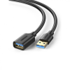 uGreen UGREEN USB-A To Female 3.0 Extension Cable 3m Black