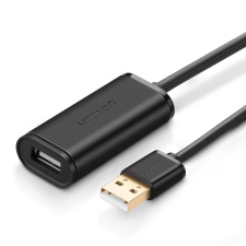 uGreen US121 USB 2.0 hosszabbító kábel 5m fekete (10319) (UG10319) kábel és adapter