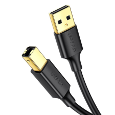 uGreen US135 USB 2.0 AB kábel nyomtatóhoz aranyozott 2m fekete (20847) (UG20847) kábel és adapter