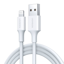 uGreen US155 USB-A – Lightning kábel 2.4A 0.25m fehér (80312) (80312) kábel és adapter