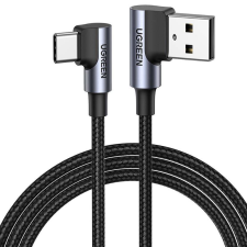 uGreen US176 USB-A - USB-C kábel 3A 3m fekete(70875 (70875) kábel és adapter