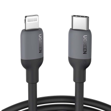 uGreen US387 USB-C - Lightning kábel, 1m (fekete) kábel és adapter