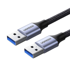 uGreen USB3.0 cable Male USB-A to Male USB-A UGREEN 2A, 0.5m (black) kábel és adapter
