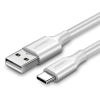 uGreen USB 2.0 - USB Type C QC 3.0 kábel 1.5m fehér (60122)