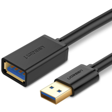 uGreen USB 3.0 hosszabbító kábel 3 m (fekete) kábel és adapter